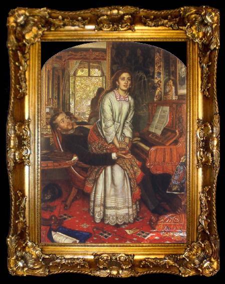 framed  William Holman Hunt The Awakening Conscience, ta009-2